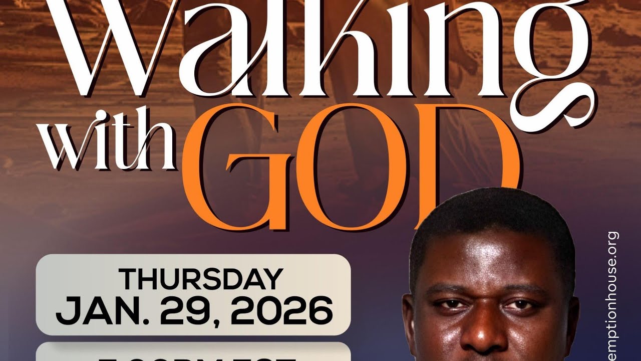 Walking With God // Dr. Tunde Adedokun // 1/29/26