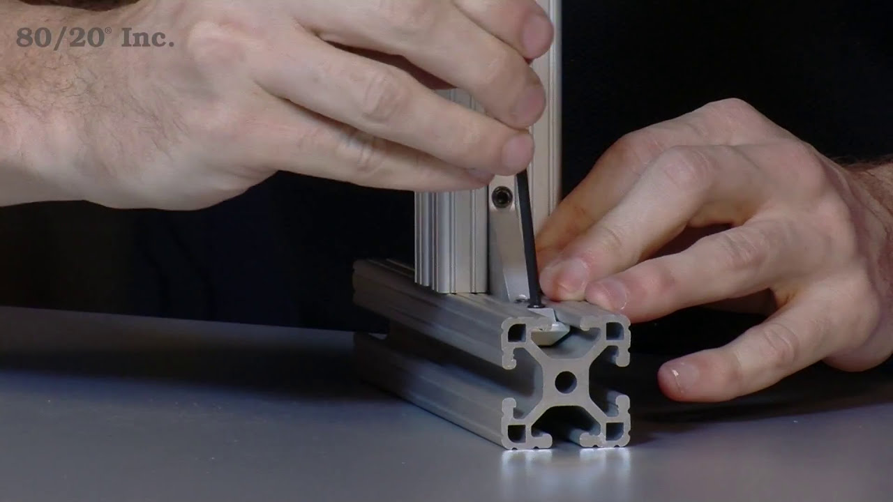 80/20:  Inside Corner Connector Overview