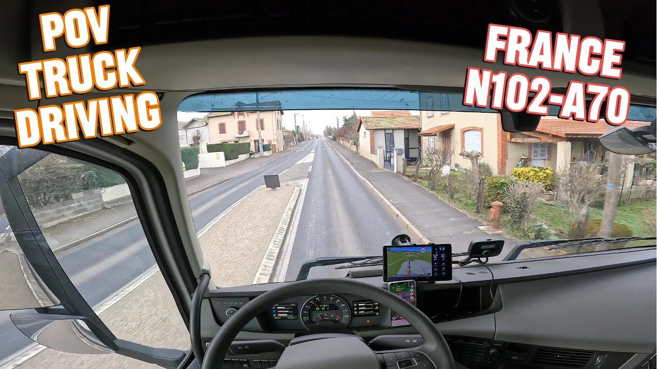 Pov Truck Driving - France N102-A75