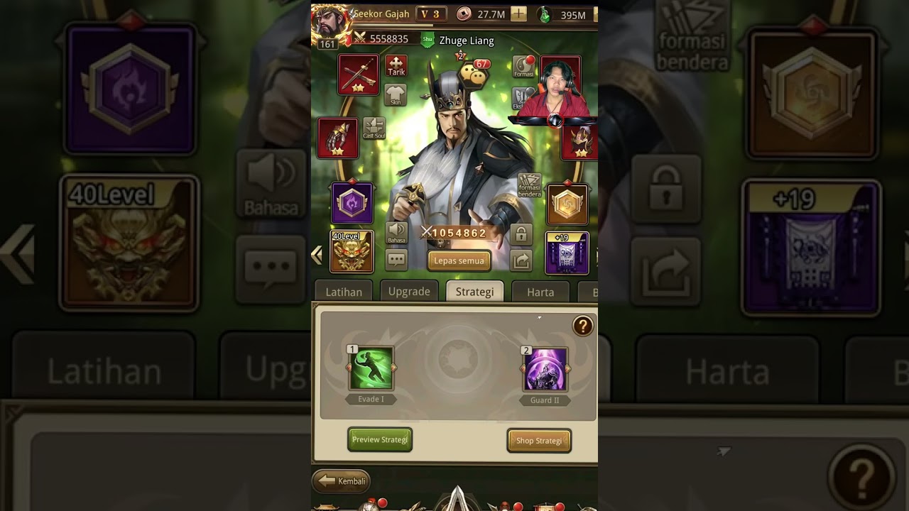 SERVER INI DI KUASAI SATWA LANGKA:)) REVIEW AKUN S734 RAMAH F2P !!! IDLE DYNASTY