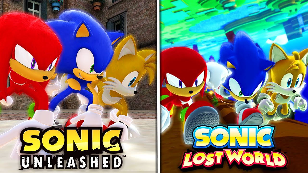Playable Team Sonic In Different Sonic Games