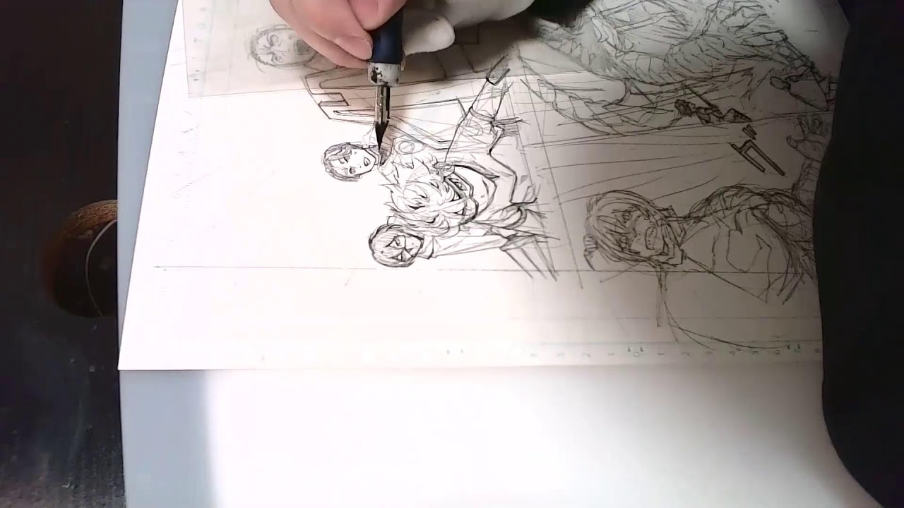 【作業用】ラストスパート&hellip;！漫画原稿作画配信 02/06 live drawing