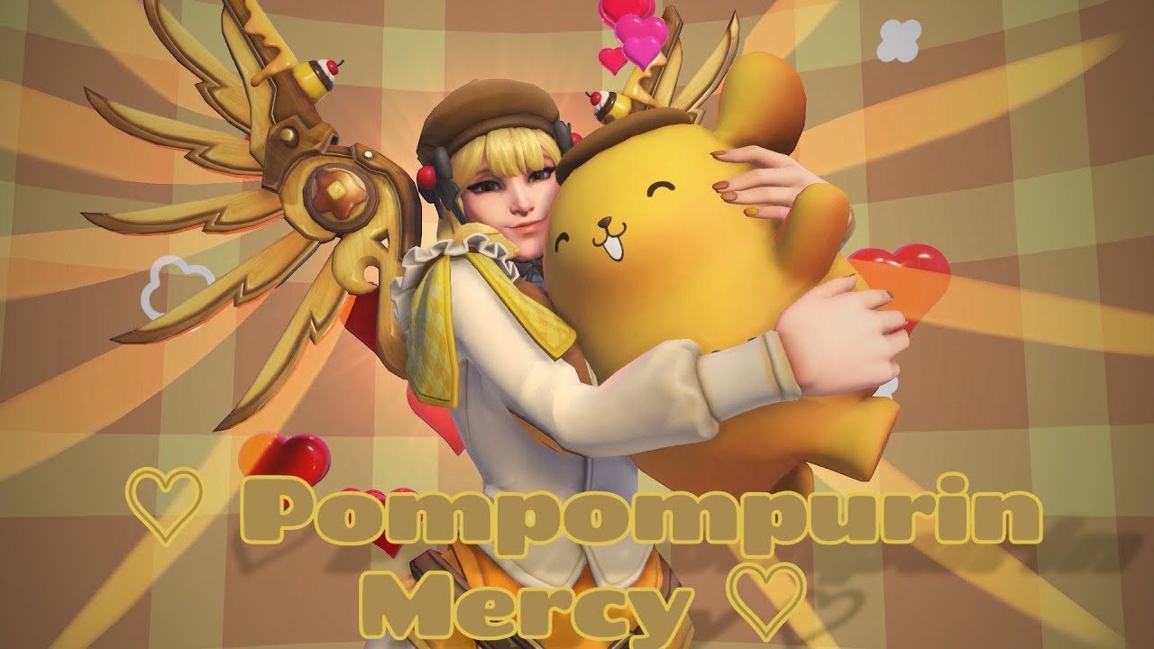  ♡pompompurin mercy!♡ overwatch 2 ~ mercy competitive gameplay 