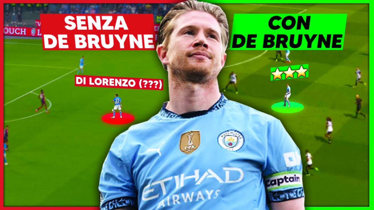 De Bruyne stravolgerà le TATTICHE di Antonio Conte