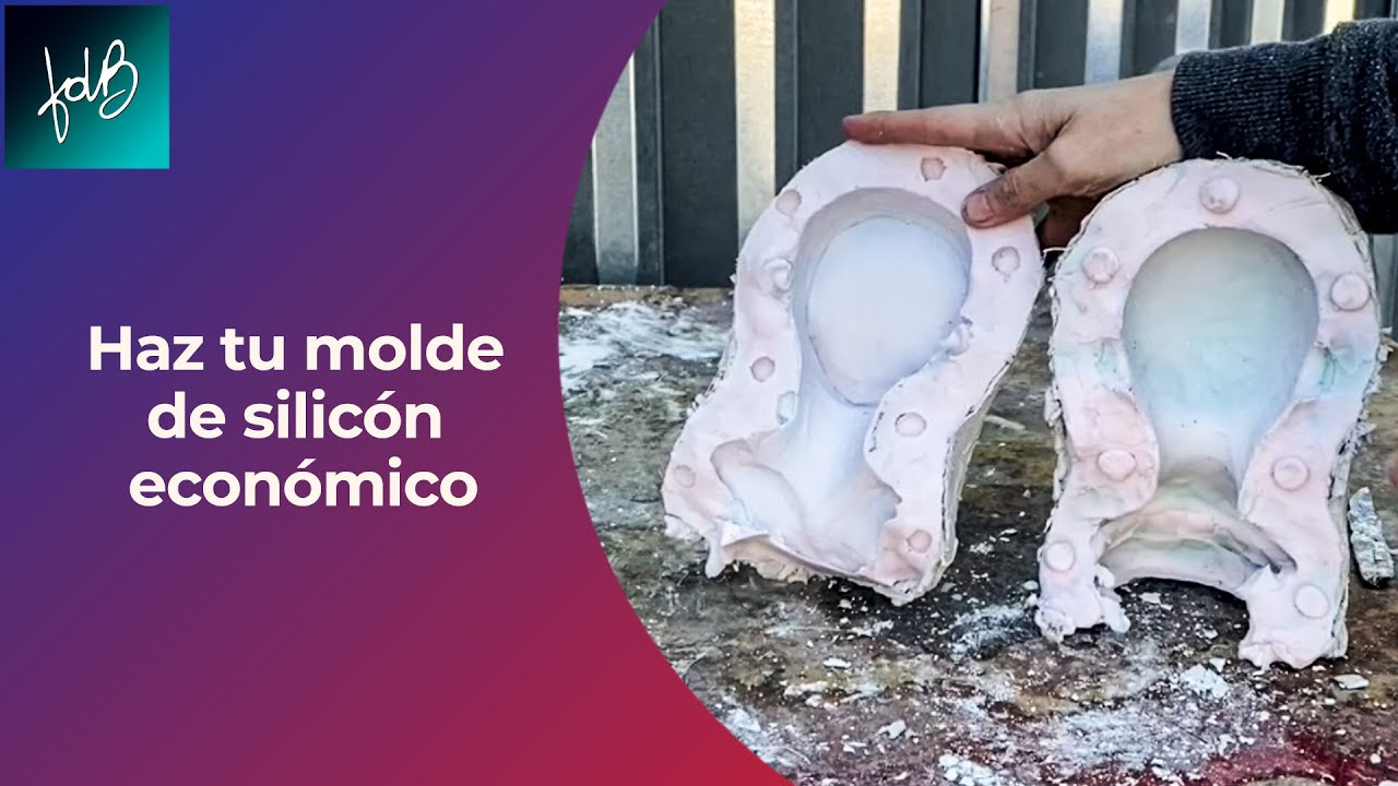Cómo hacer un molde de silicón de forma económica (clase gratuita)