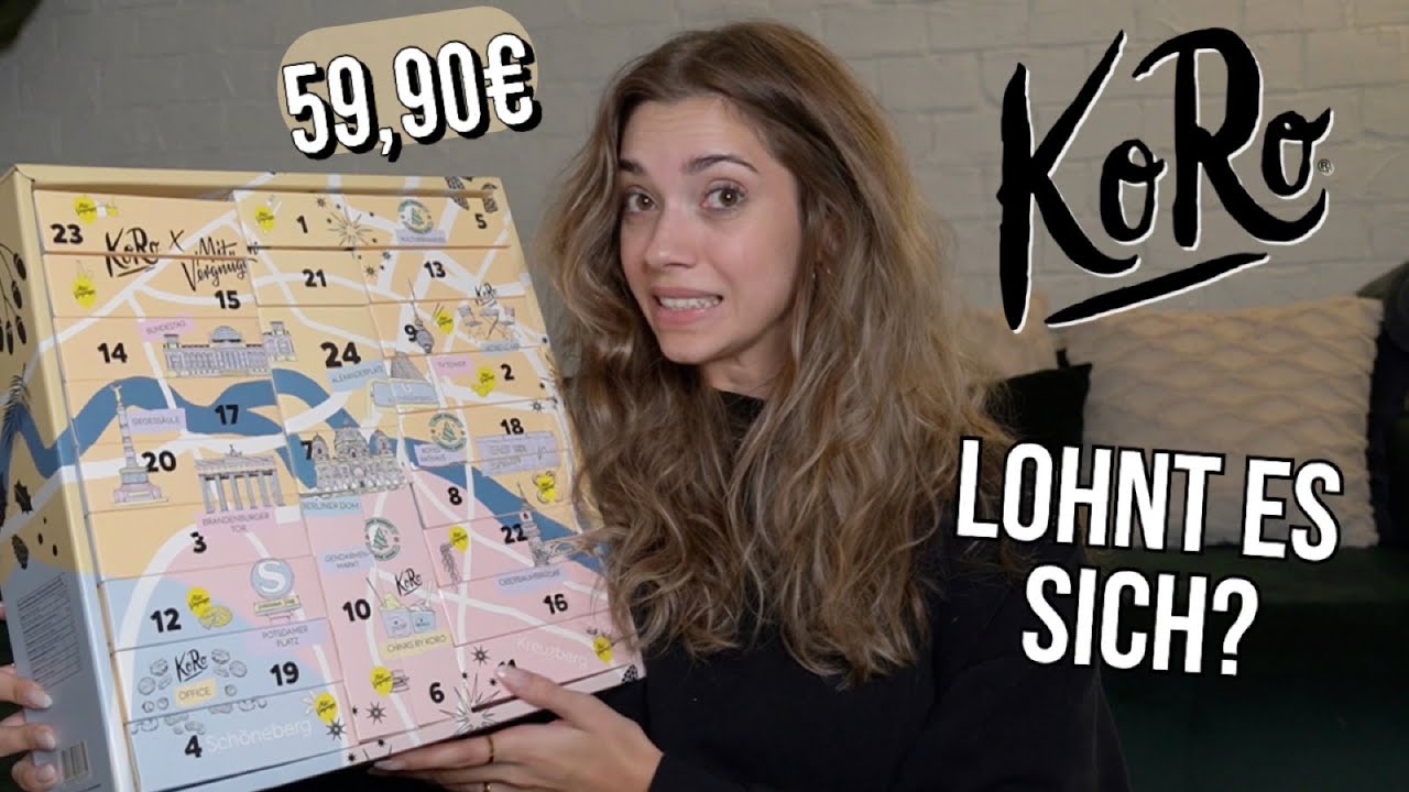 Ich teste den Koro Classic Adventskalender 2022