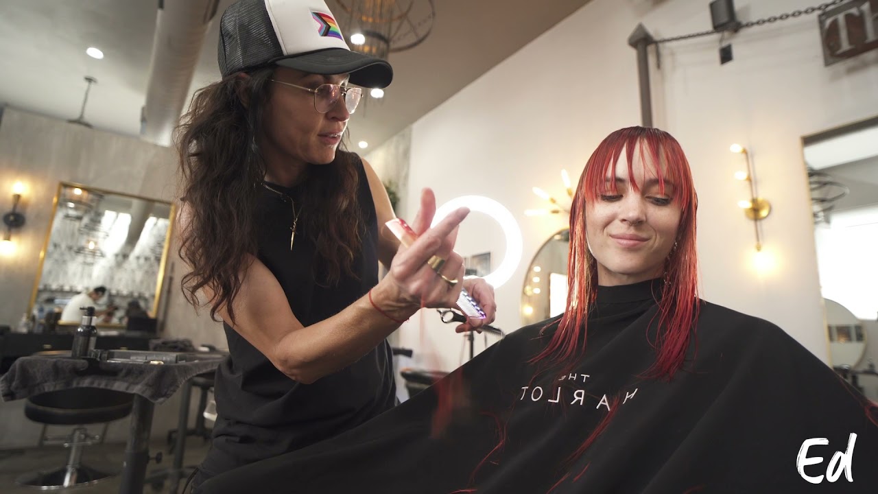 How to Razor Cut a Shoulder-Length Shag with Soft Layers | WellaEd Exposed