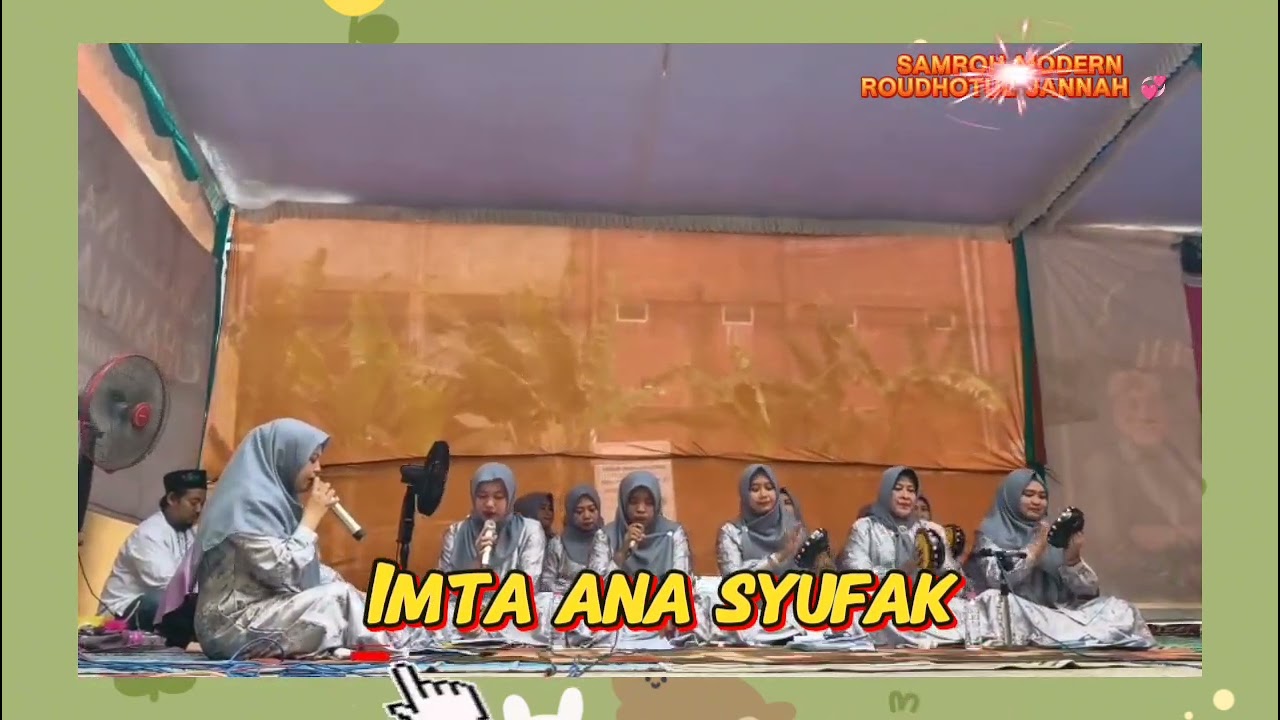 IMTA ANA SYUFAK cover by Samroh Modern Roudhotul Jannah 💞