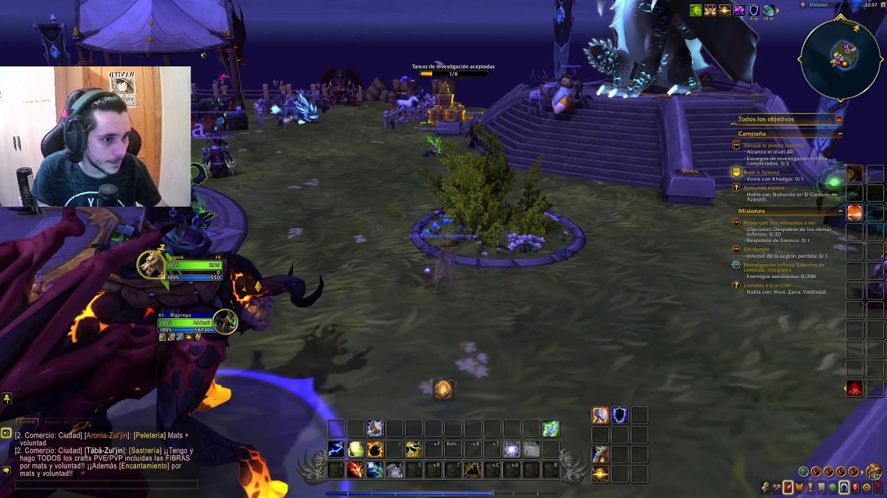 Leveando un poco en WoW - Paladin