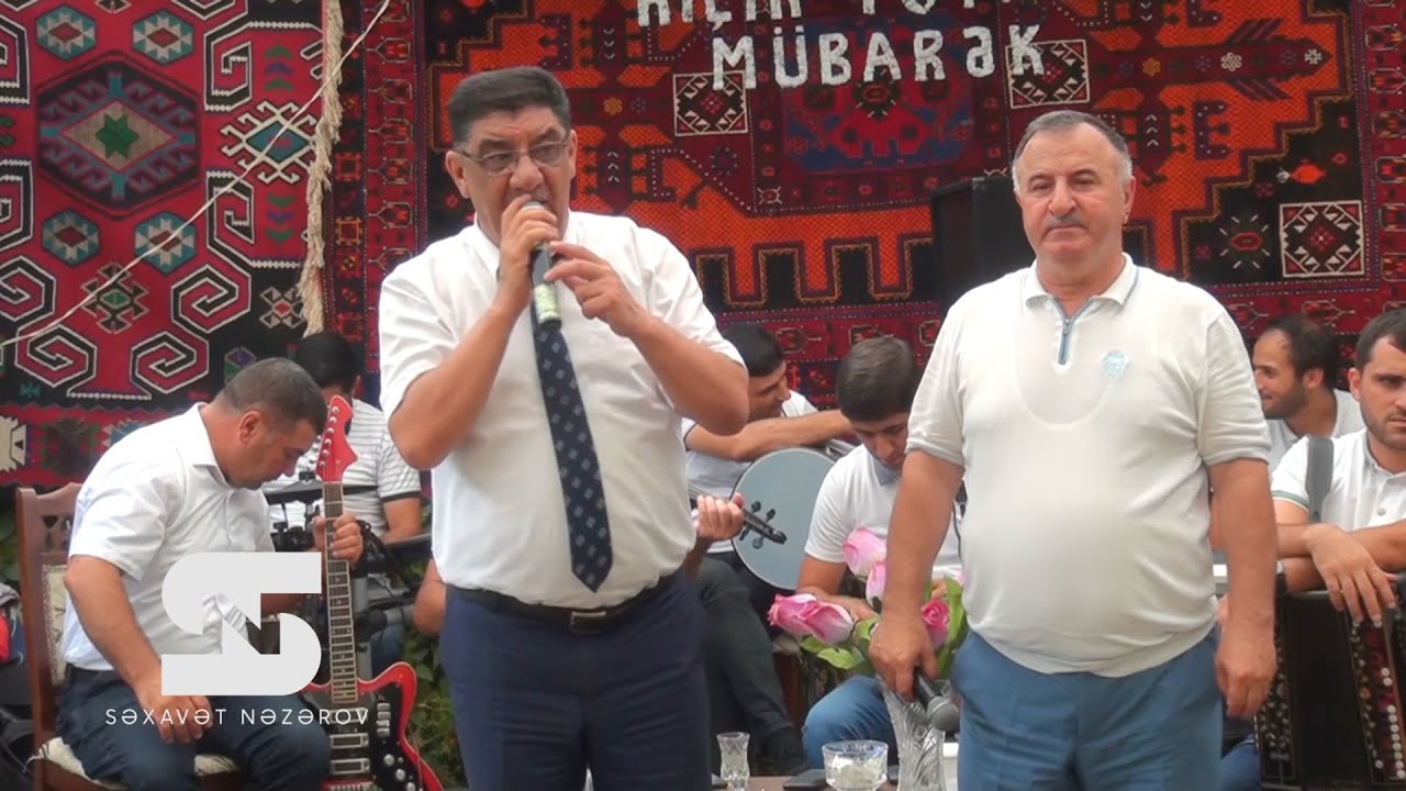 Hesenaga Babayev Meqsed Aranli Rafilin Ovladlarinin Kicik Toyu Nabur Kendi