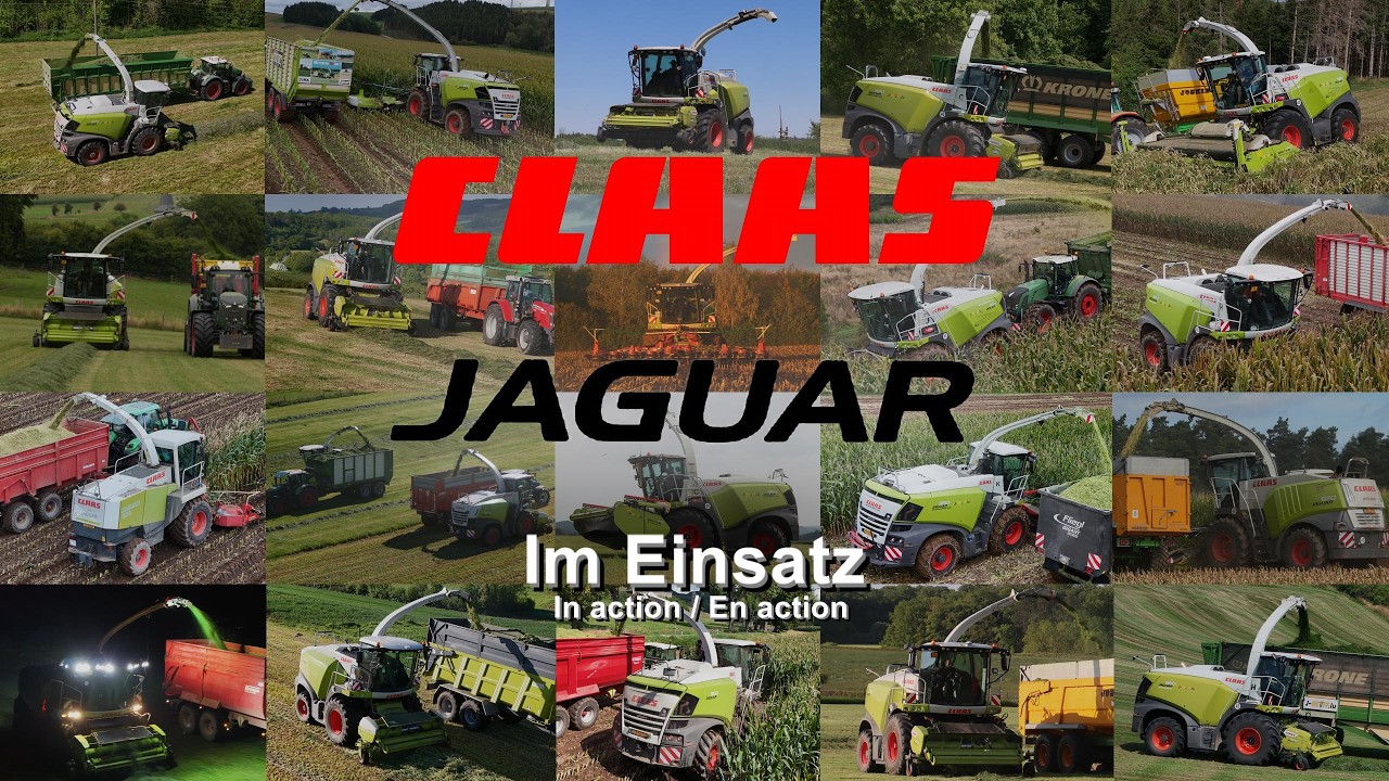 Claas Jaguar im Einsatz | Luxemburg 2025