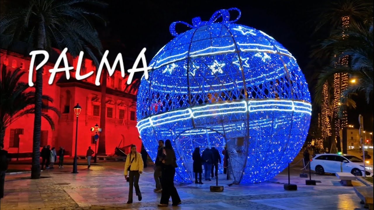 PALMA 🎆 FELIZ 2026 ✨️ Magic Christmas days in PALMA | MALLORCA island, Spain #mallorca