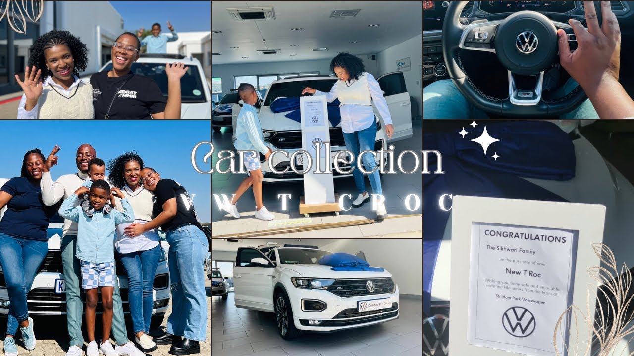 We Bought a new Family Car 🚗 | VW T-Roc | #newcar #SA  #vw #southafrica #roadto5k #shorts #travel