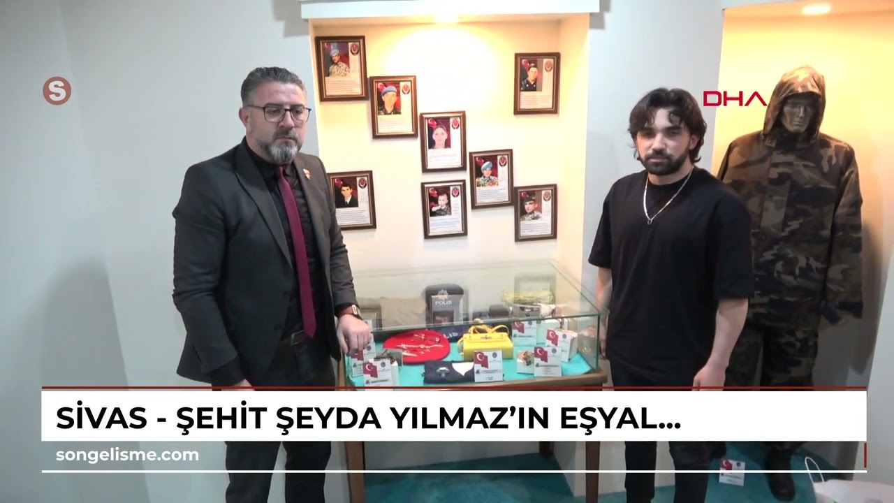 Sivas - Şehit Şeyda Yılmaz'ın eşyaları, Bedirhan bebeğin eşyalarına komşu oldu