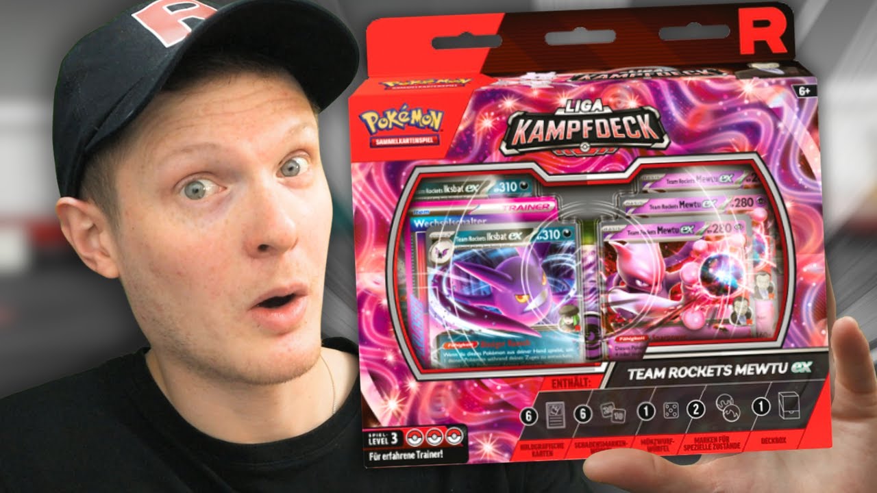 WIE GUT ist das Pokémon Team Rockets Mewtu ex Liga Kampfdeck? 😮