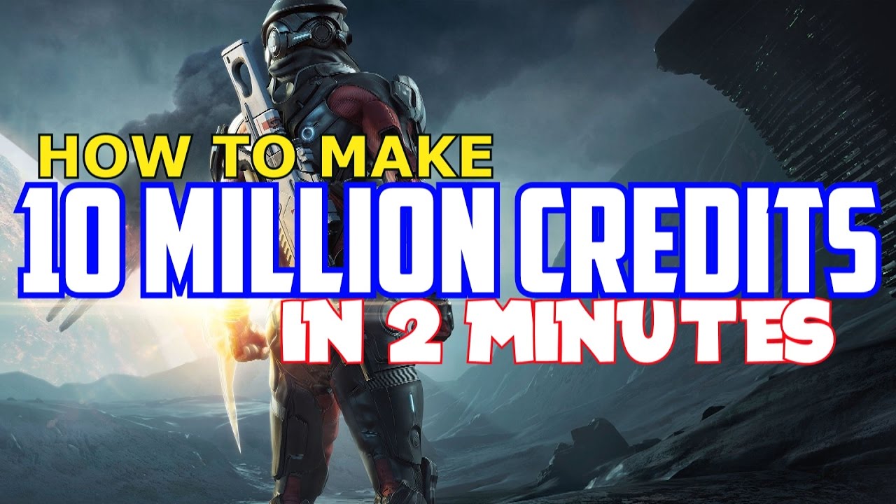 Mass Effect Andromeda - GET 10 MILLION CREDITS FAST! (MONEY CHEAT/EXPLOIT!)