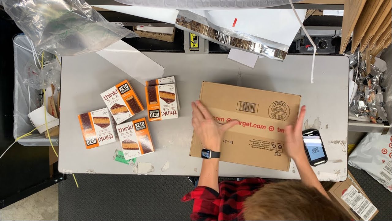 POV of a Target Employee Packing Orders 📦