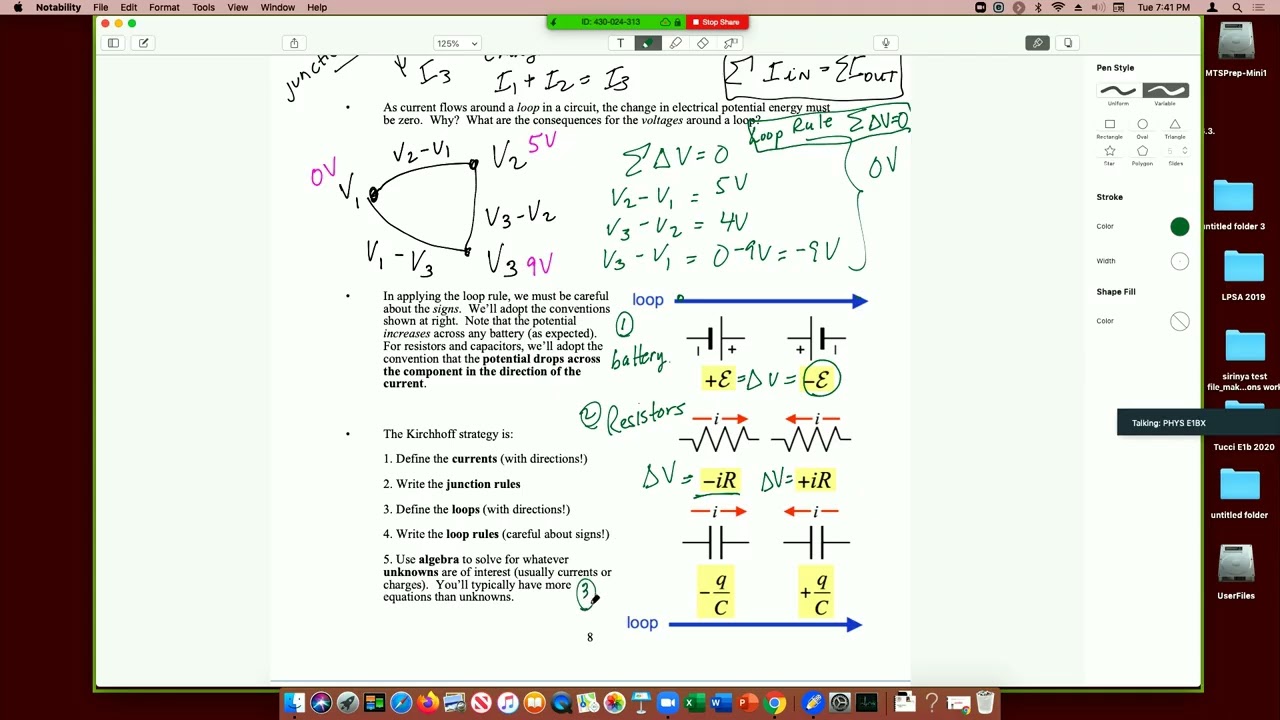 3 Kirkhoff's Laws