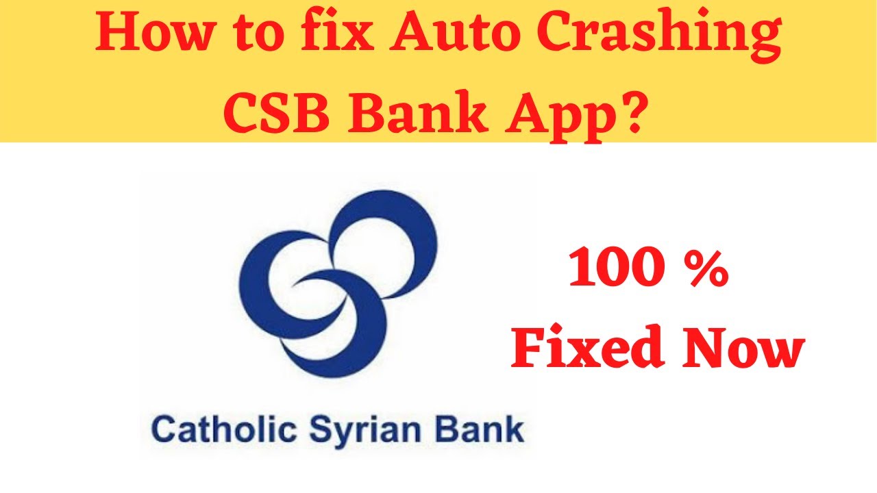Fix Auto Crashing CSB Bank App/Keeps Stopping App Error in Android Phone|Apps stopped on Android