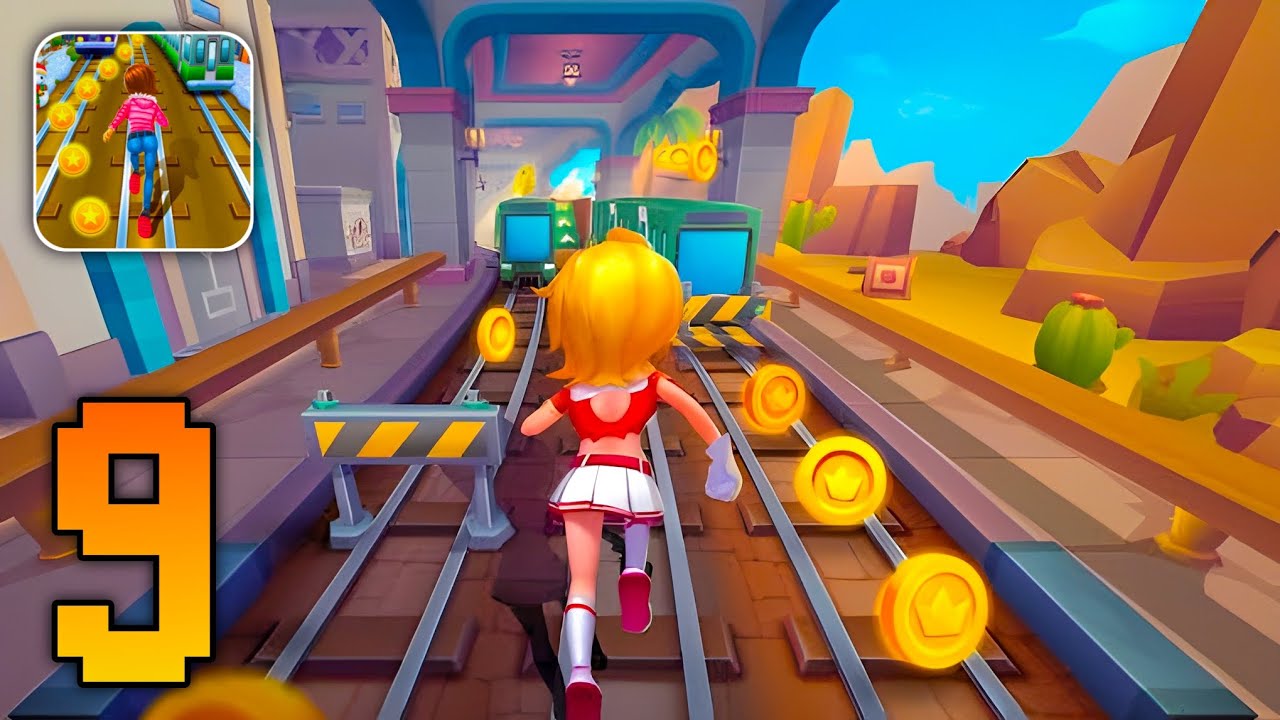 Subway Princess Runner - Gameplay Walkthrough Part 9 - Princess Subway Surfers (iOS, Android)