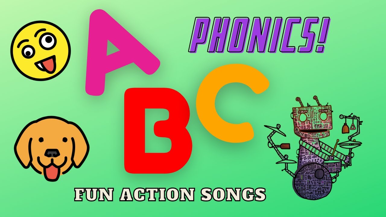 Alphabet ABC Phonics Song for Children | Best Kids Songs | Fun Action Songs | Emoji Learn English