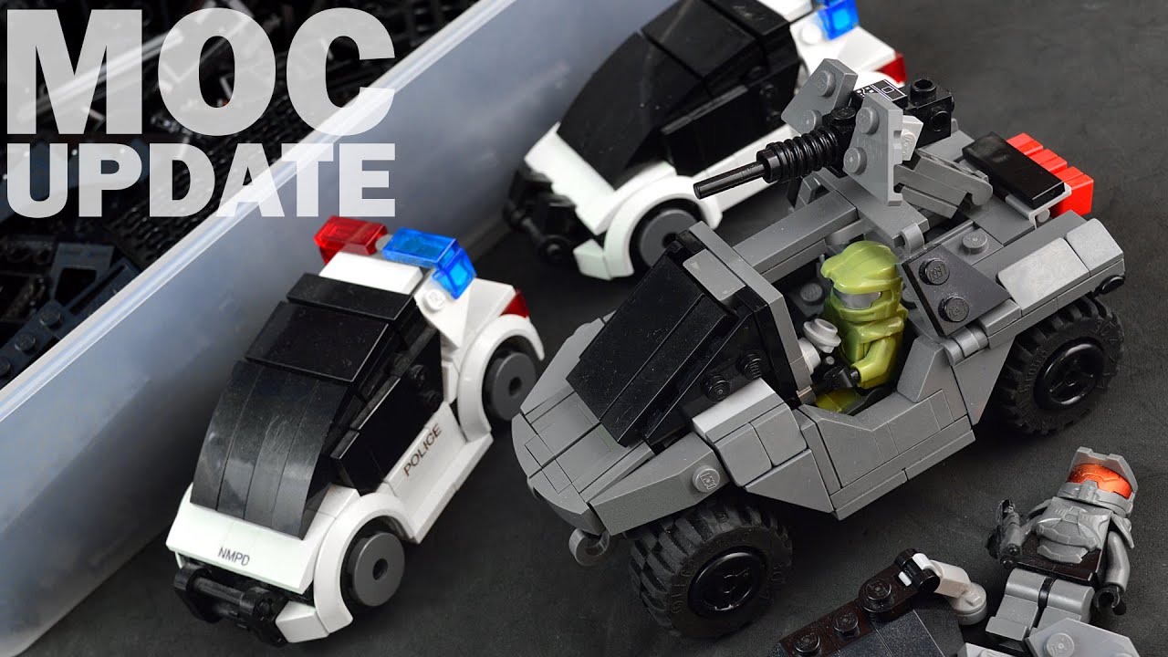 Собираем САМОГО ТОЧНОГО Halo Warthog из LEGO и New Mombasa Police Genets! [ОБНОВЛЕНИЕ MOC]