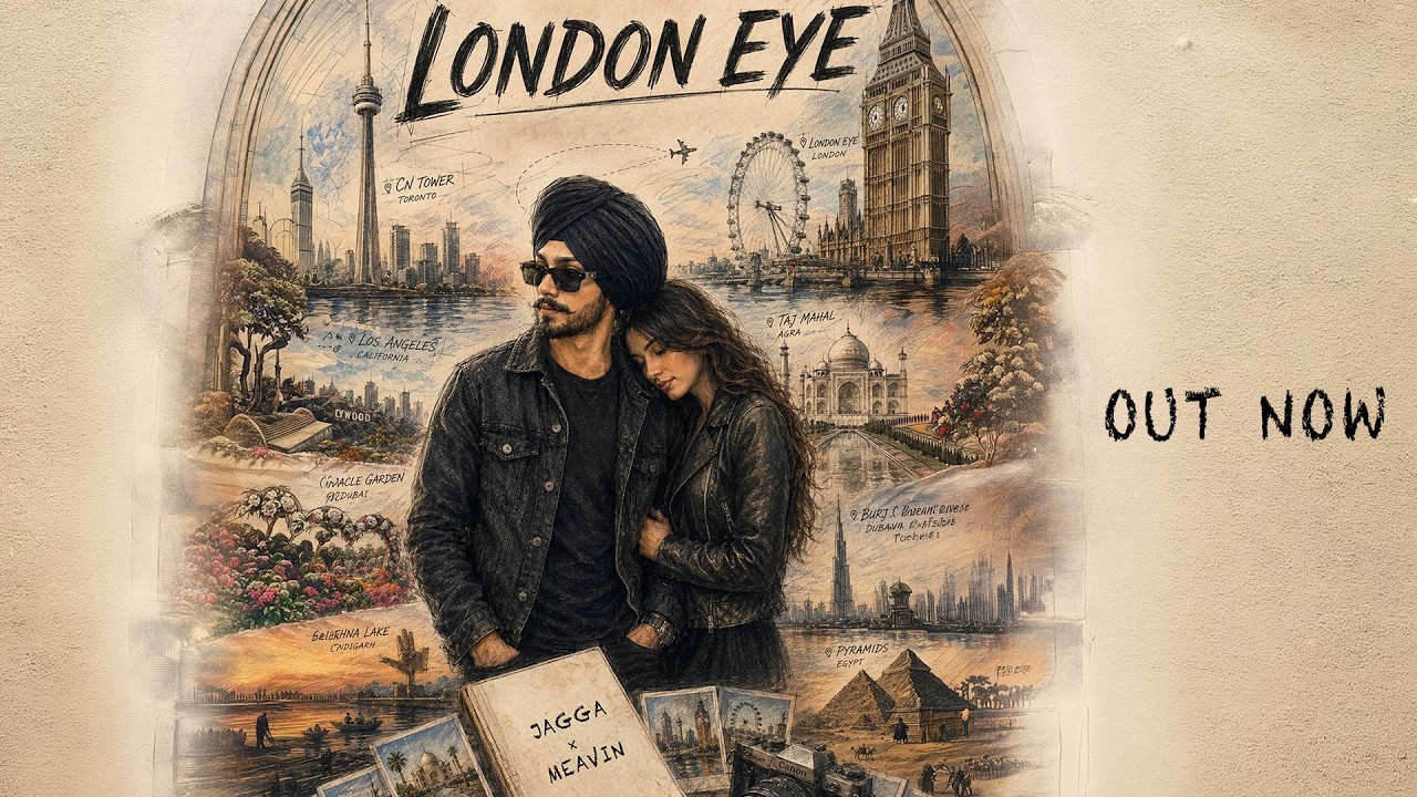 London Eye by JAGGA (OFFICIAL VISUALIZER) | MEAVIN | New Punjabi Song