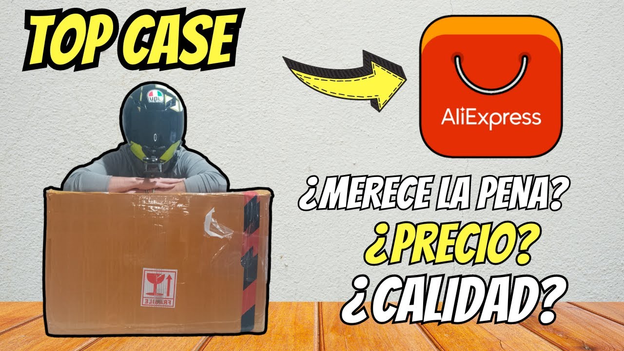 TOP CASE | BAUL MOTO de ALIEXPRESS