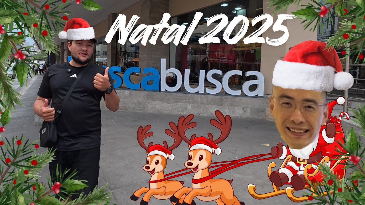Buscabusca Natal 2025 no Brás #natal #natal2025 #buscabusca #decoraçãodenatal #arvoredenatal 