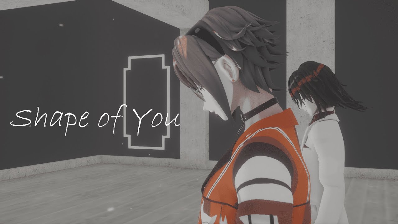 にじさんじMMD | Shape of You | FoxAkuma(Mysta Rias\Vox Akuma)