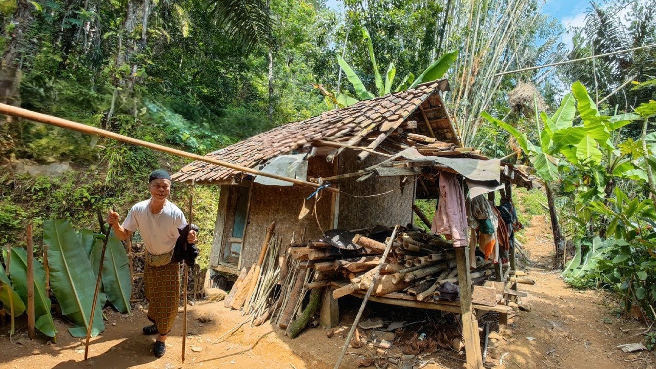 Pemberani.. Sepasang Lansia Menikmati Masa Tua Memilih Tinggal Di Rumah Tengah Hutan Angker 