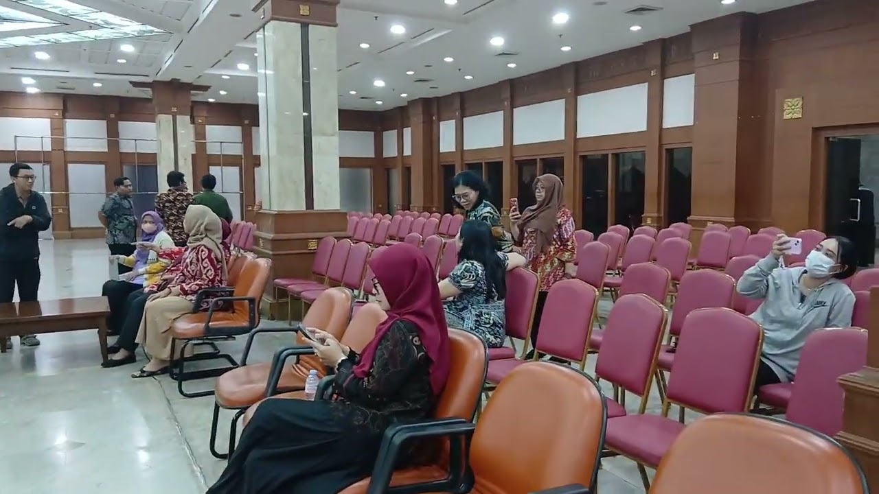 Sound check & Gladi bersih di gedung Ali Sadikin kantor walikota Jakarta barat.