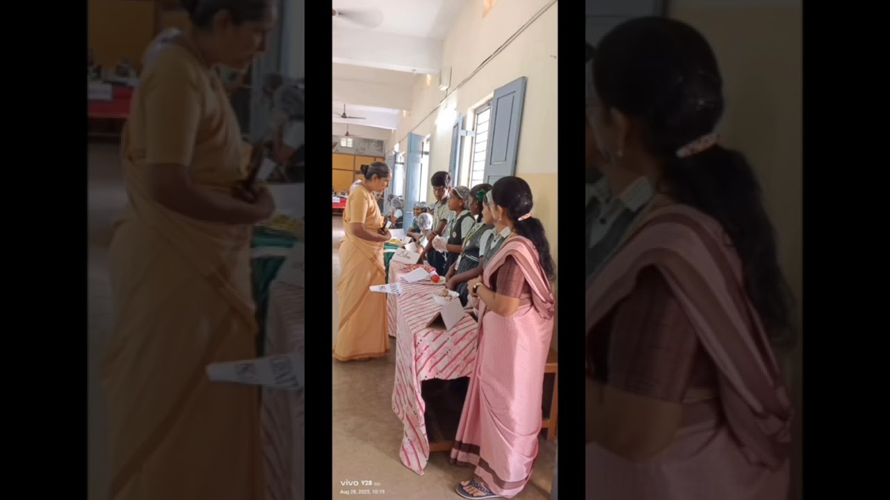 Food fest conducted by the our students in St  Ann's E M  School, Bheemunipatnam