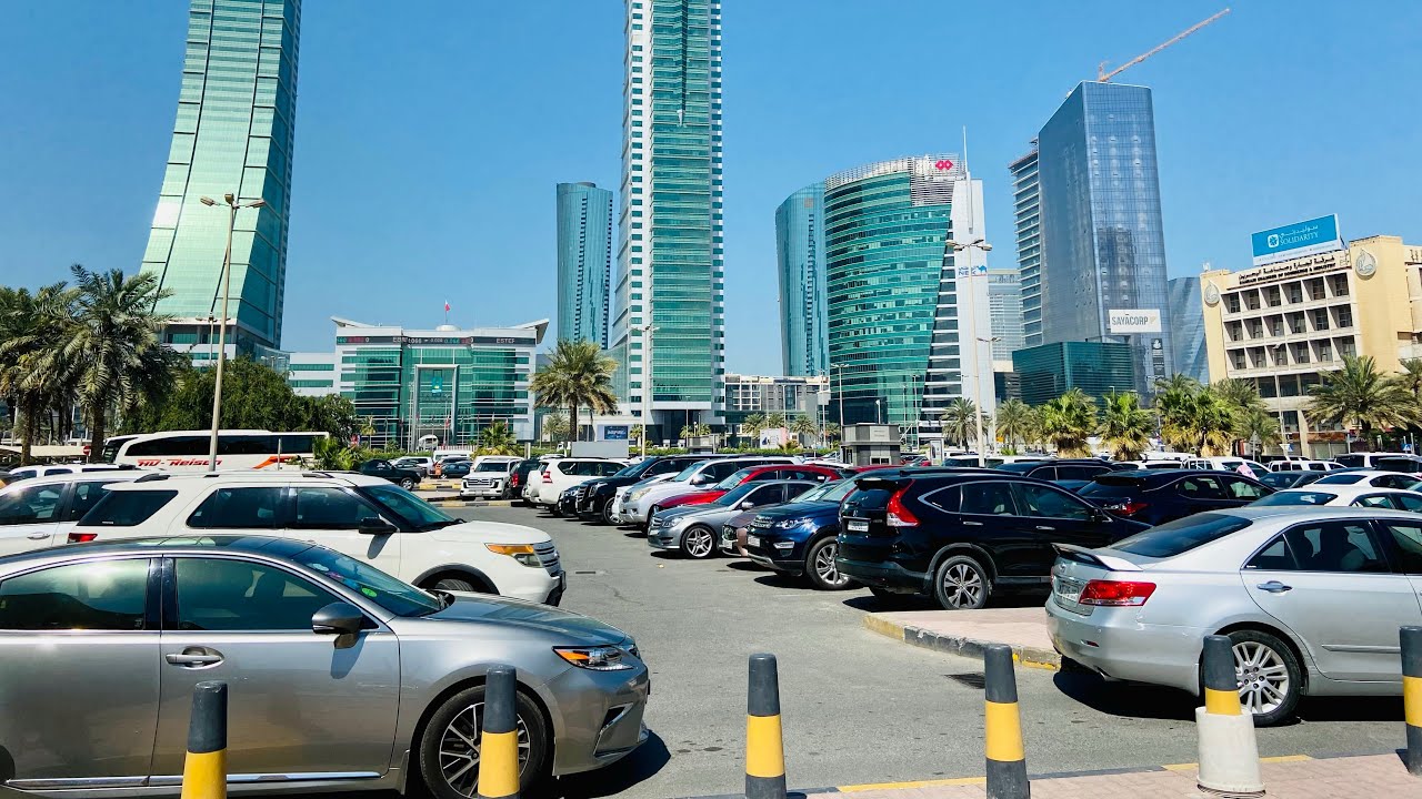 Down Town Manama Bahrain 4K
