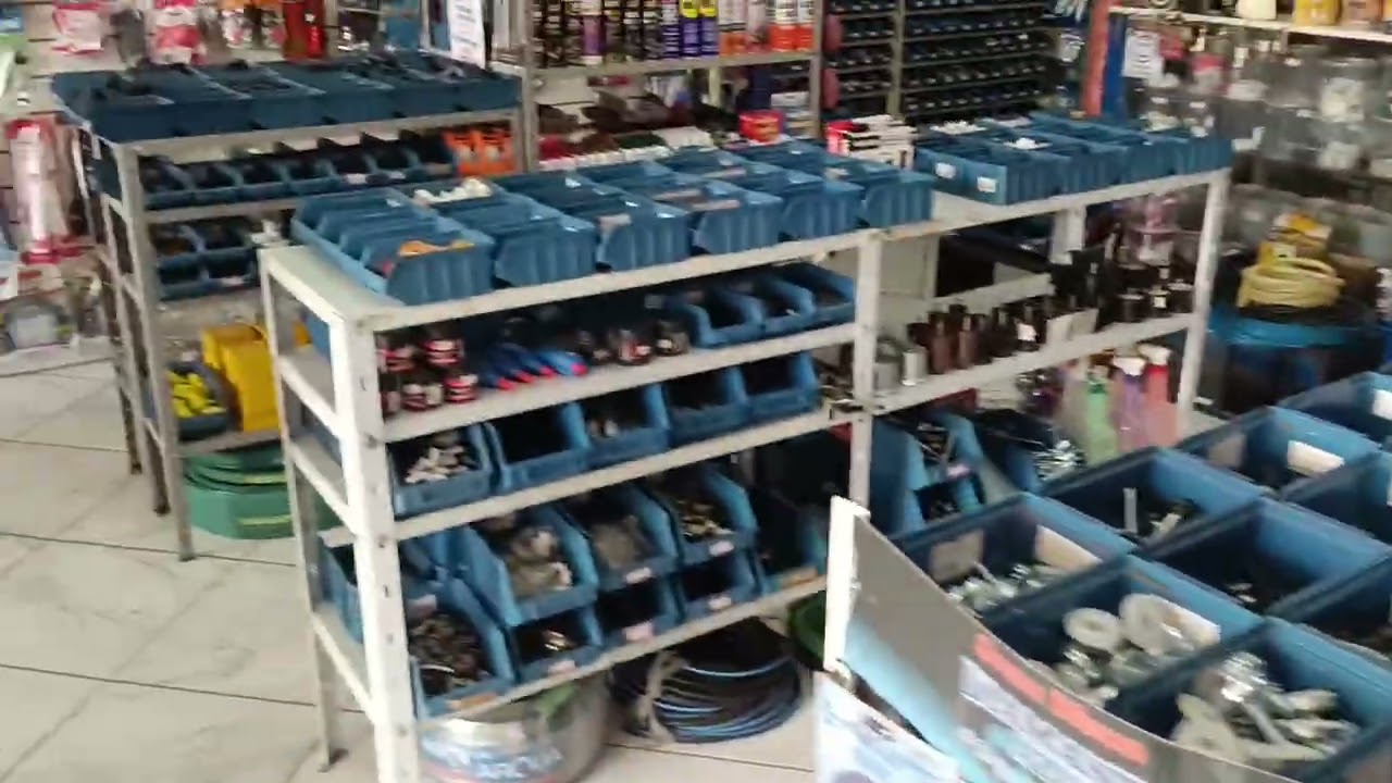 Layout da loja, produtos 