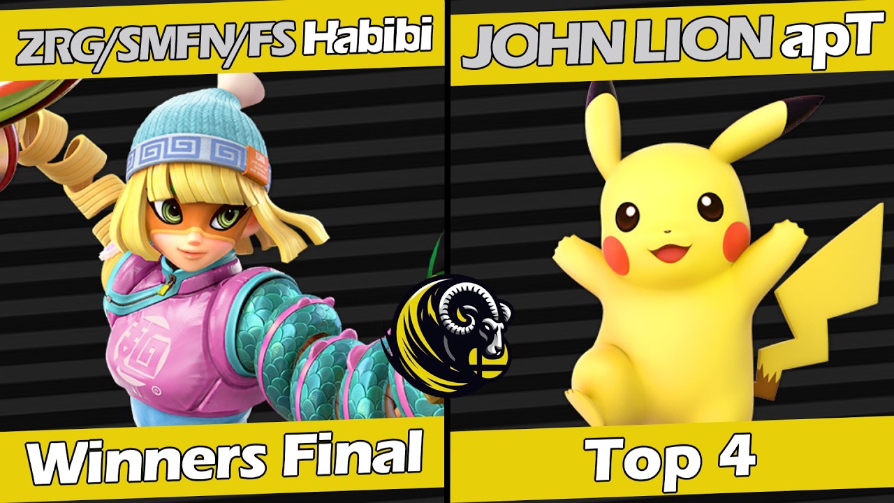 Ram Rampage 15 Winners Final - Habibi (Min Min) vs apT (Pikachu)