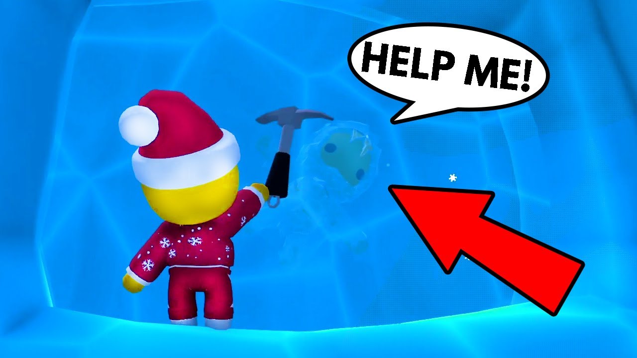 HELPING MY DAD WHO GOT FROZEN IN THE ICE CAVE (WOBBLY LIFE)