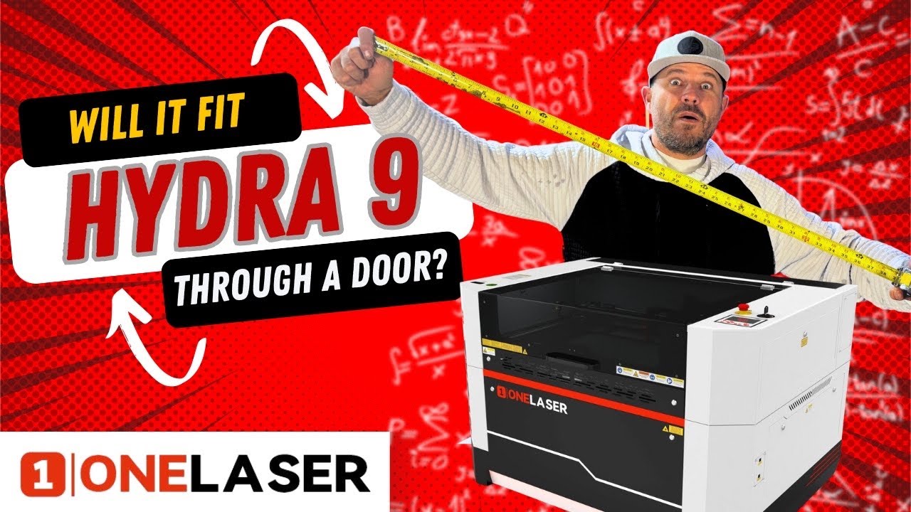 OneLaser Hydra 9 Co2 Laser - Will It Fit Through A Door?