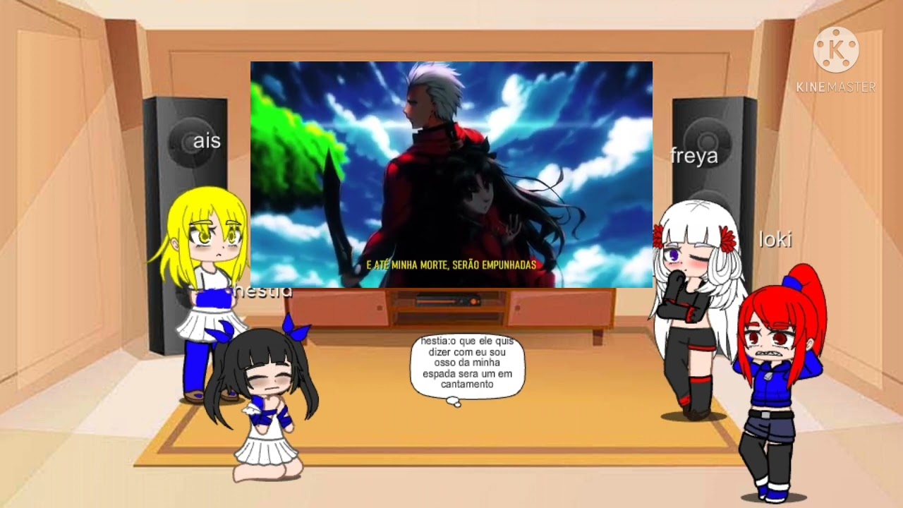 damachin reagindo ao rap do Archer chome/bell e as Archer