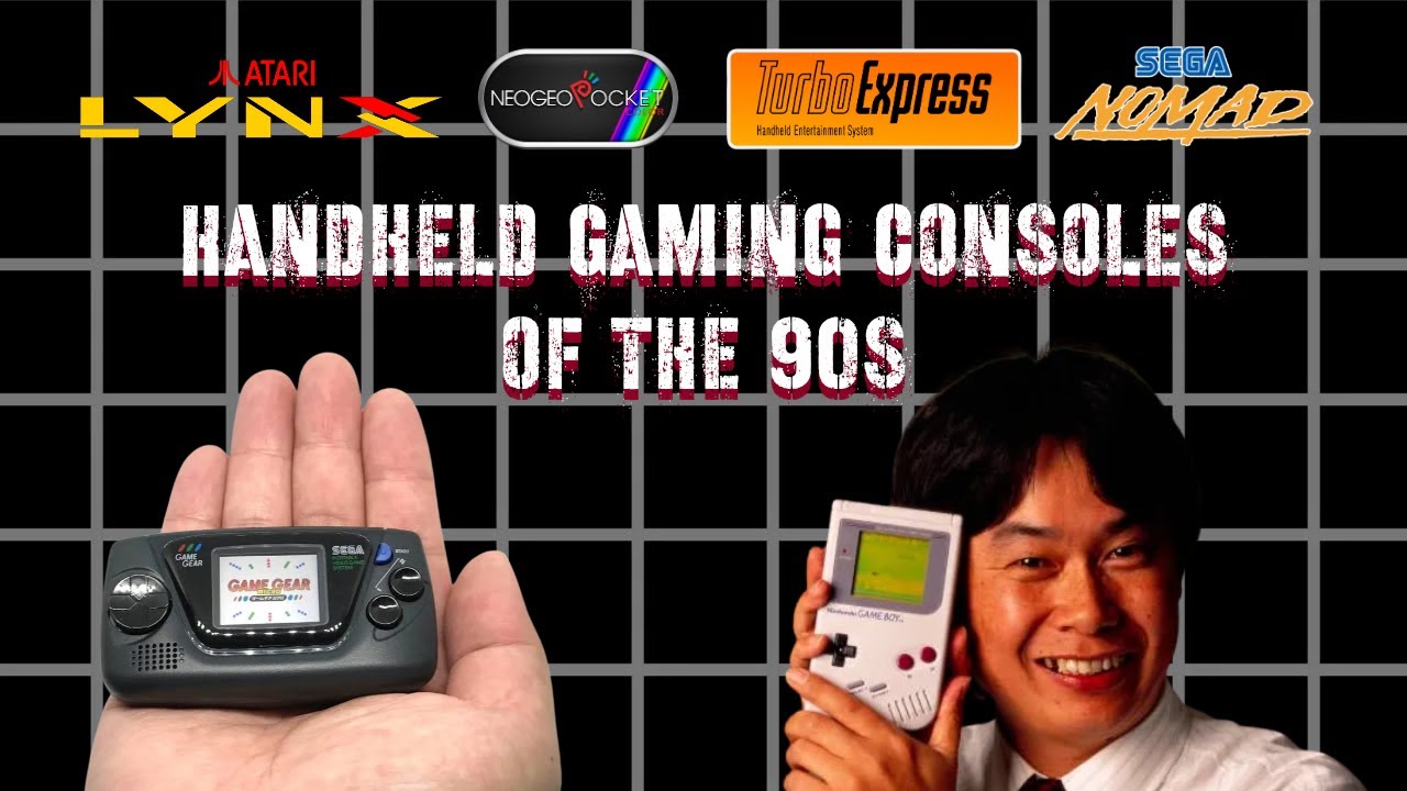 Retro Handheld Gaming Consoles of the 90s