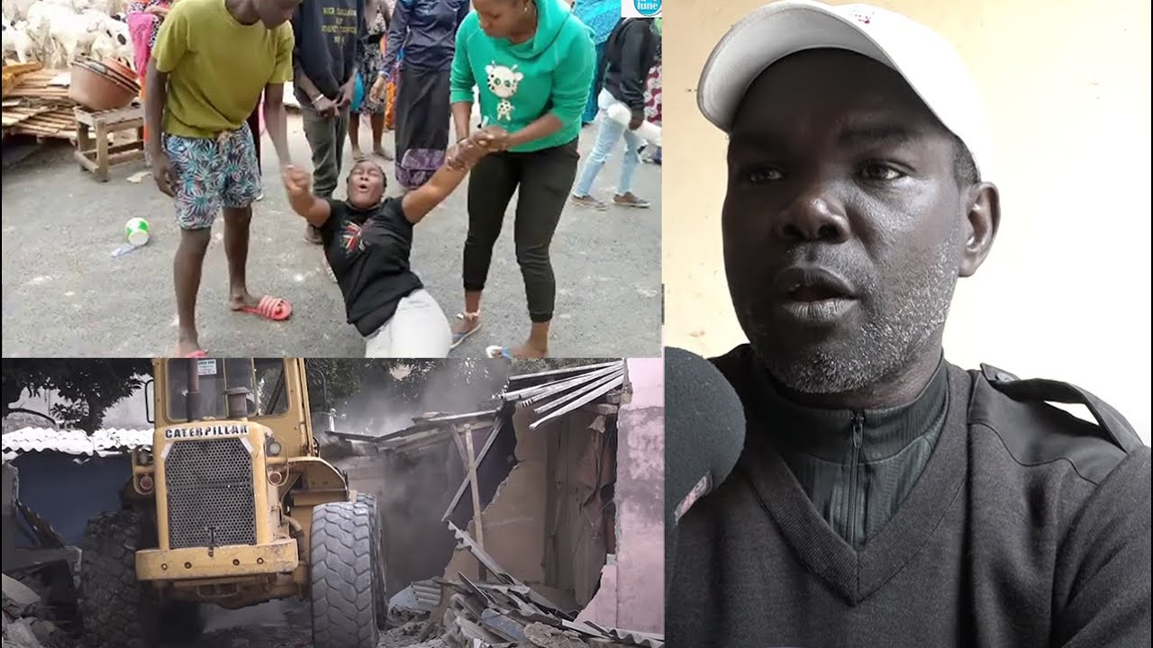 Maison démolie devant l'impuissance d'une famille: 