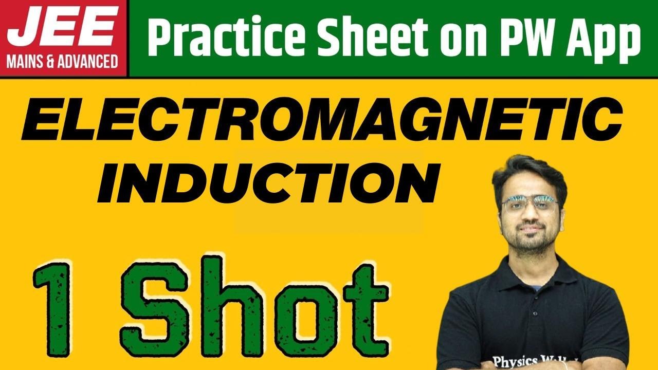ELECTROMAGNETIC INDUCTION in 1 Shot | From Zero to Hero | JEE Main & Advanced