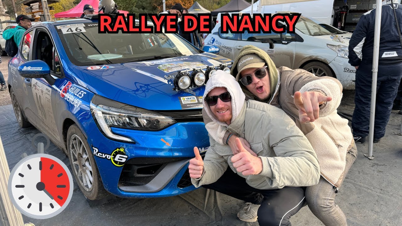 ON FAIT NOTRE PREMIER RALLYE - RALLYE DE NANCY 2023