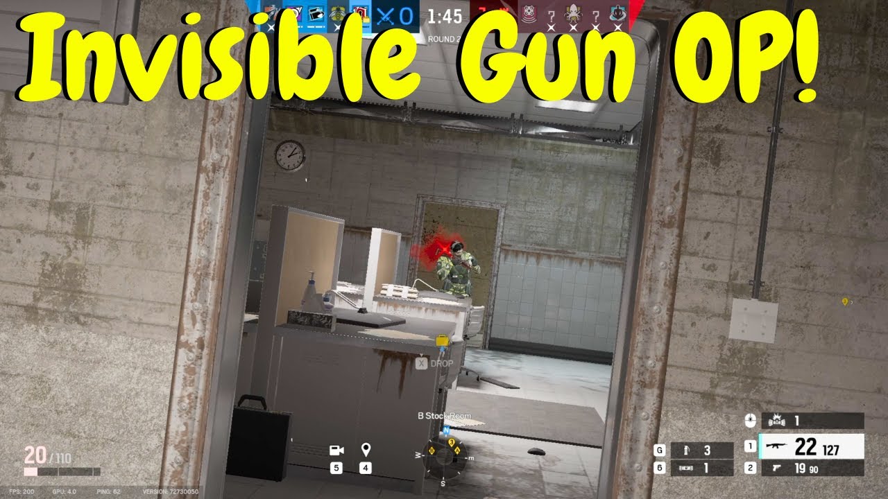 Invisible Gun Glitch in Rainbow Six Siege