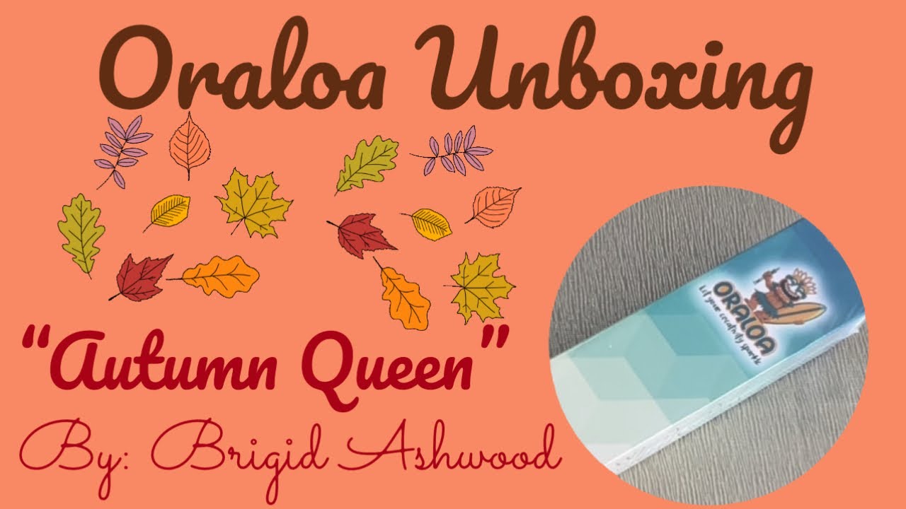 Diamond Painting Unboxing - Oraloa “Autumn Queen” by Brigid Ashwood. It’s a warming fall painting🧡