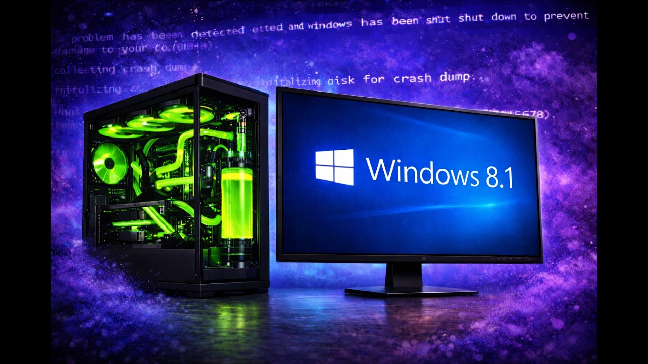 Установится ли Windows 8.1 на Настоящий Современный ПК в 2025?