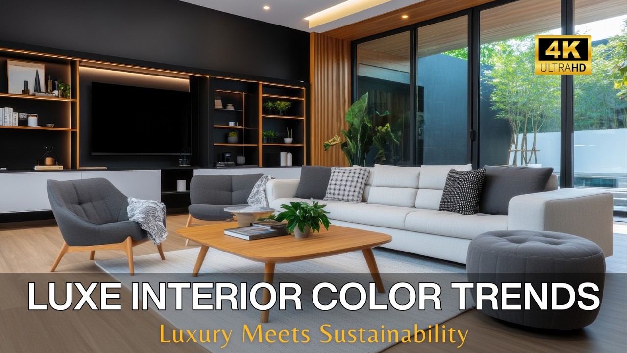 Top 2025 Color Trends for Luxury Interiors with Eco-Friendly Decorative Lighting