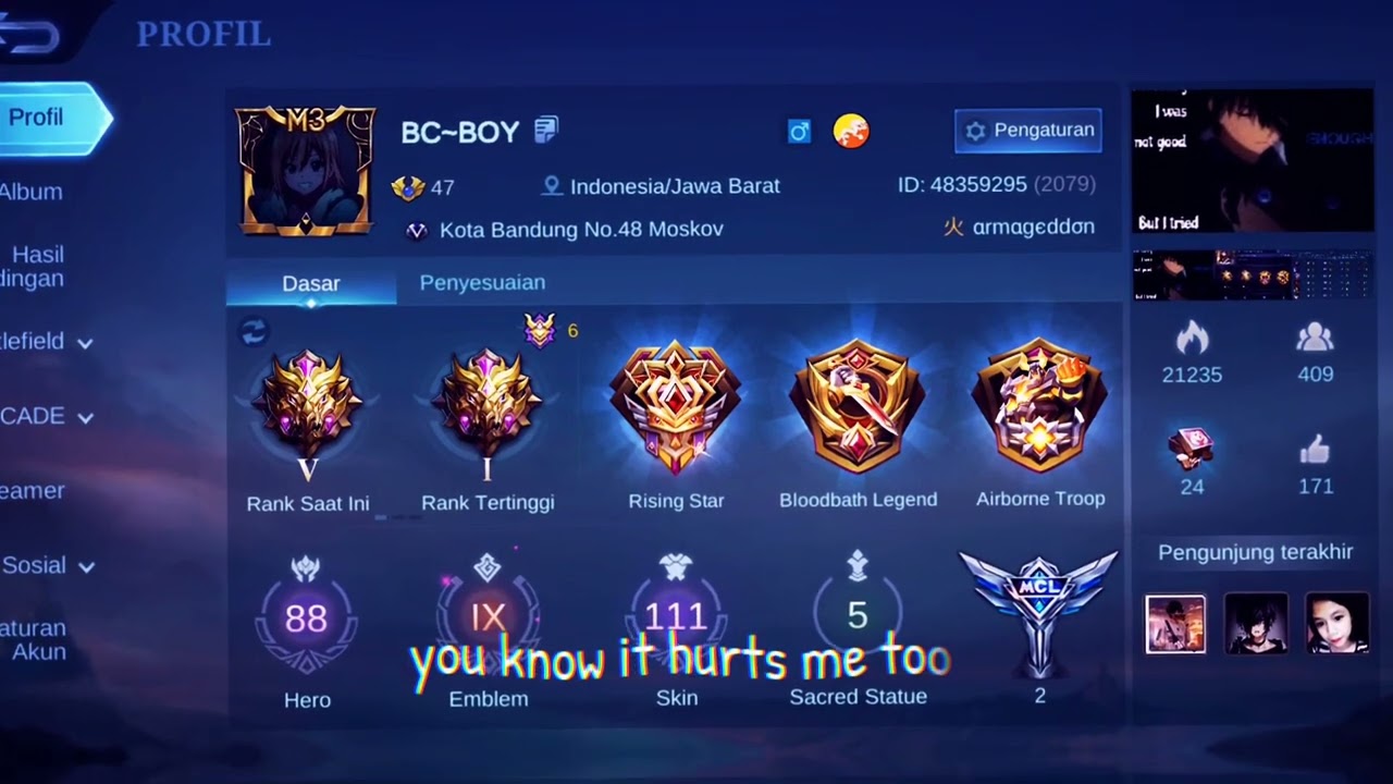 PRESET ML SADVIBES😢🥀 HEAT WAVES-TREND TIKTOK✨ #presetml #tiktok #mlbb #alightmotion #presetam #bcboy