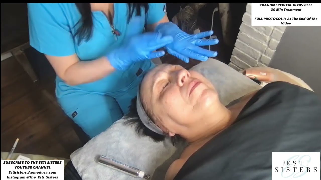 KOREAN FACIAL: 30 Min. TRANDMI REVITAL GLOW PEEL!