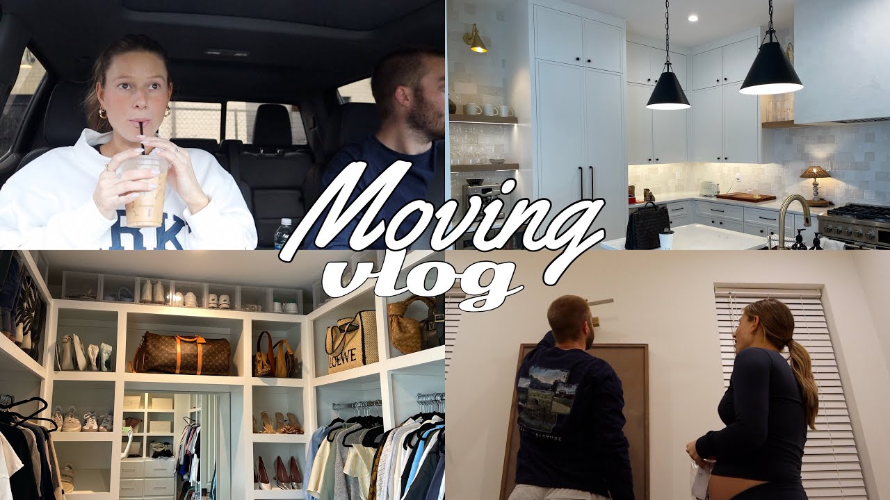 MOVING VLOG PART 2: Getting organized + finally getting settled in! Few days in my life